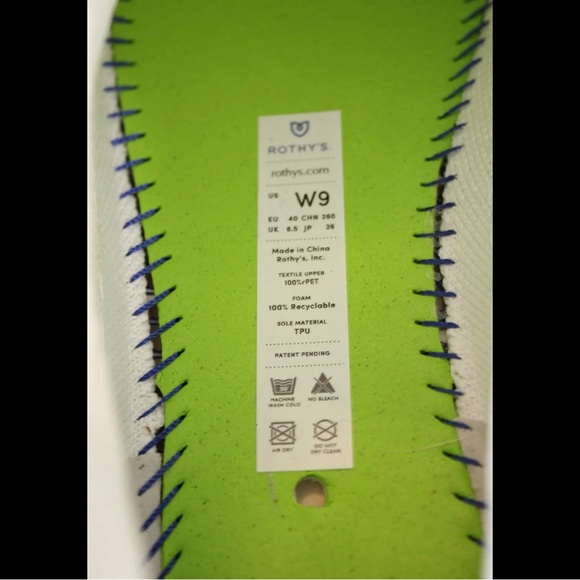 Rothy's The Chelsea Bright White Fabric High Tops Ankle Boots Women’s US 9 EU 40 - Picture 8 of 10